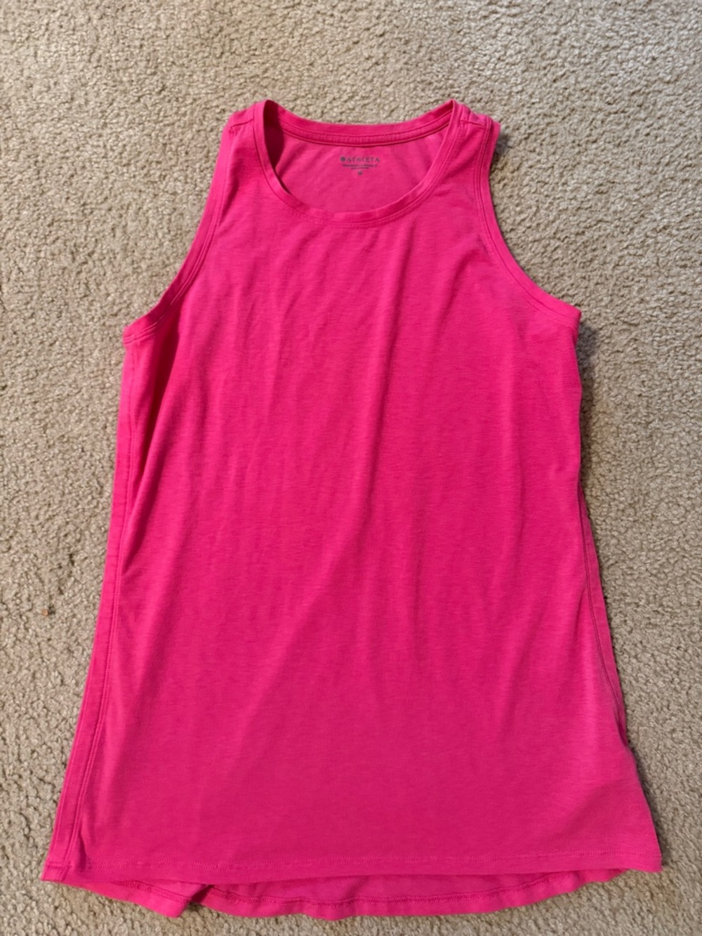 Athleta Bright Pink Tank Top